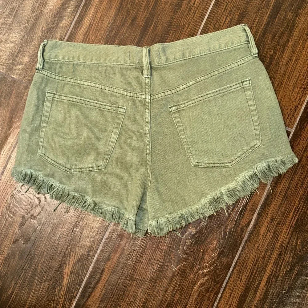Free People Olive Green Short